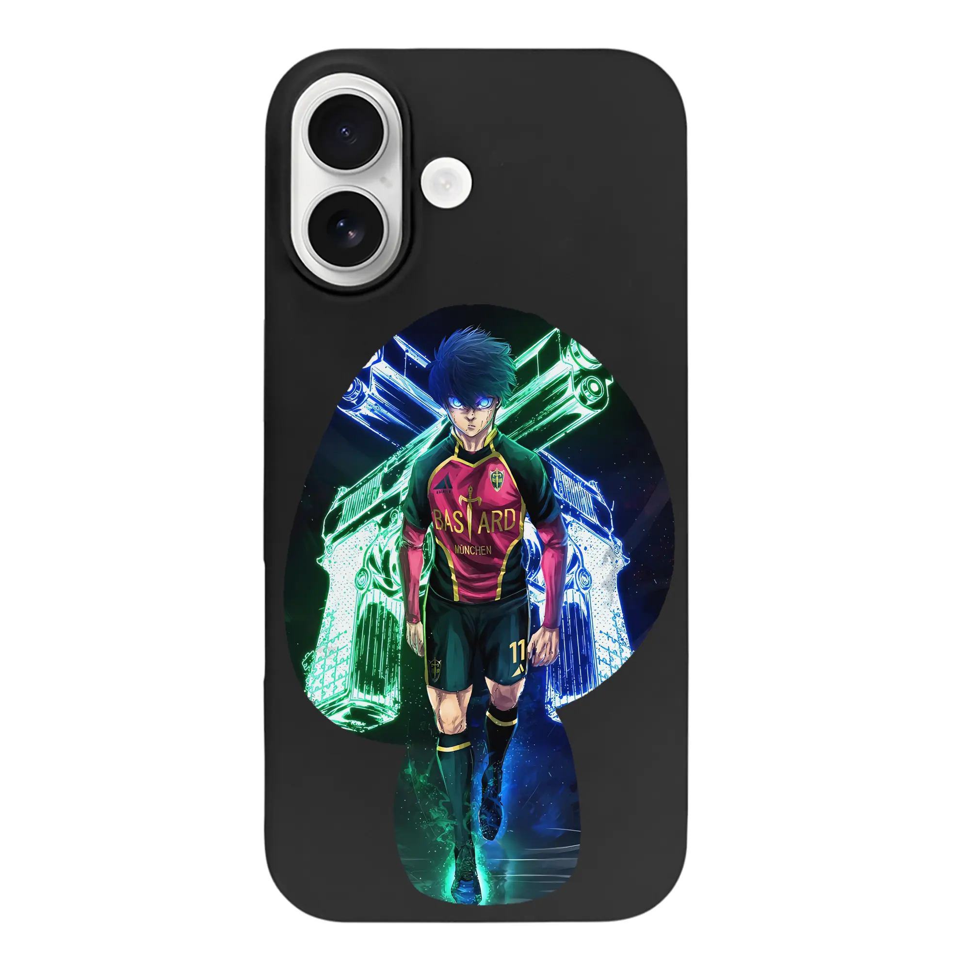 ブルーロック グッズ 潔 世一 - iPhone 17 シリーズ シリコンケース 薄型 耐衝撃 指紋防止 ソフトタッチカバー 精密フィット 傷防止 保護ケース iPhone 17/17 Air/17 Pro/17 Pro Max 対応